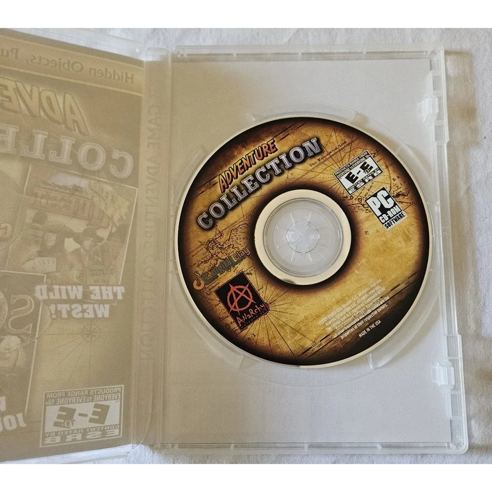 Adventure Collection PC CD-ROM 3 Games Hidden Object Puzzle Mystery Complete